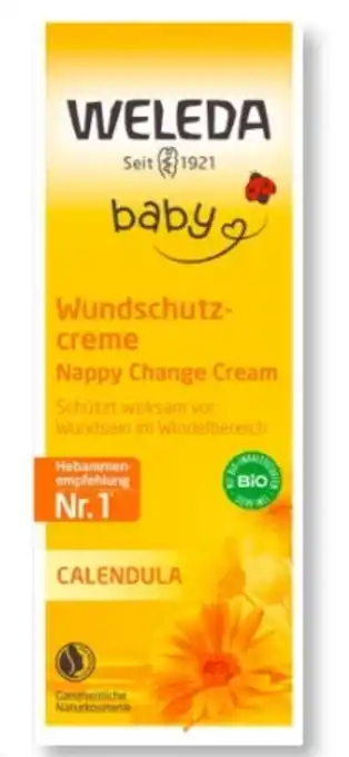Budni Weleda Bio-Wundschutzcreme Calendula Angebot
