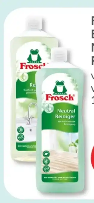 Budni Frosch Neutralreiniger Angebot