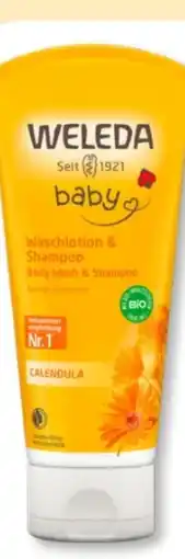 Budni Weleda Calendula Baby Waschlotion & Shampoo Angebot