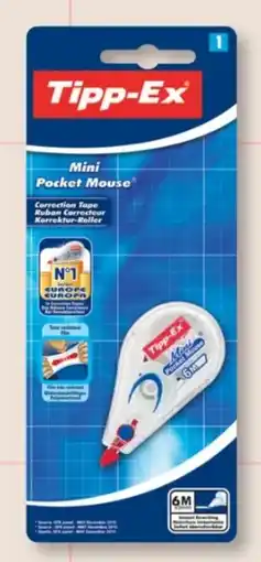 Budni Tipp-Ex Korrekturroller Mini Pocket Mouse Angebot
