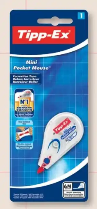 Budni Tipp-Ex Korrekturroller Mini Pocket Mouse Angebot