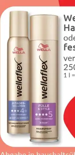 Budni Wella Wellaflex Haarspray Angebot