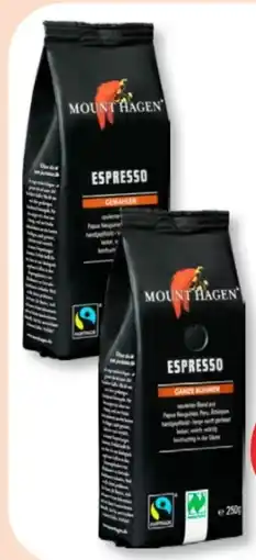 Budni Mount Hagen Bio-Espresso Angebot