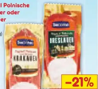 Netto Marken-Discount Tarczyński Original Polnische Krakauer Angebot