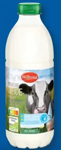 Lidl Milbona Frische Weidemilch Angebot