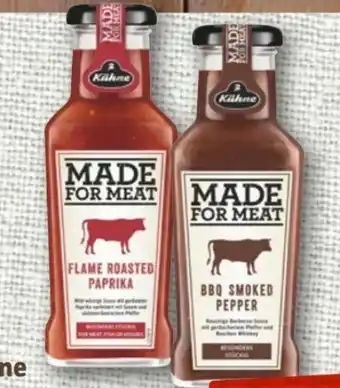 nahkauf Kühne Made for Meat BBQ Sauce Angebot