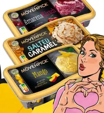 EDEKA Bandelt Mövenpick Eis Angebot