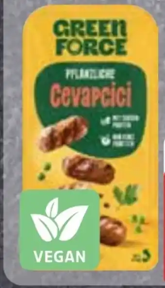 Edeka Frischemarkt Greenforce Vegane Cevapcici Angebot