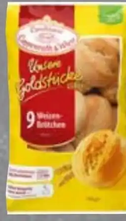 Edeka Frischemarkt Coppenrath & Wiese Unsere Goldstücke 9 Weizenbrötchen Angebot