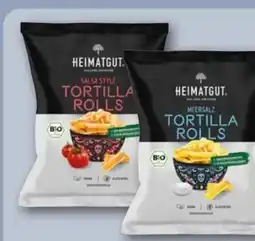 REWE Center Heimatgut Bio-Tortilla Rolls Angebot