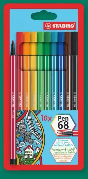 Budni Stabilo Pen 68 Angebot