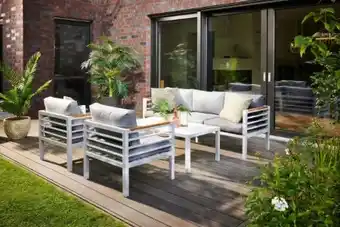 Globus Baumarkt Primaster Lounge-Set Kreta Angebot
