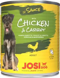 Globus Baumarkt Josera JosiDog Chicken in Sauce Hundenassfutter Angebot