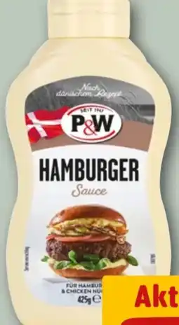 REWE P&W Hamburger Sauce Angebot