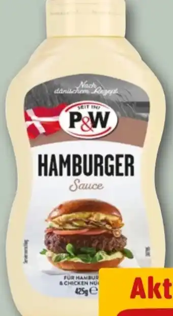 REWE P&W Hamburger Sauce Angebot