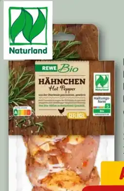 REWE Rewe Bio Hähnchen-Steak Hot Pepper Angebot