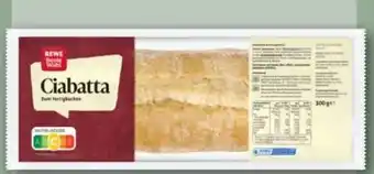 REWE Rewe Beste Wahl Ciabatta Angebot