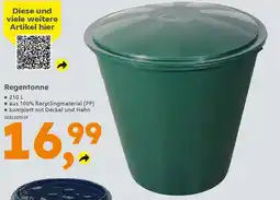 Globus Baumarkt Regentonne Angebot