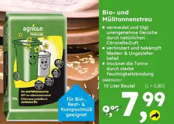 Globus Baumarkt agrícon Bio- und Mülltonnenstreu Angebot