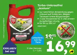 Globus Baumarkt PROTECT GARDEN Turbo-Unkrautfrei ,,Acetum" Angebot