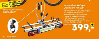 Globus Baumarkt Fahrradheckträger ,,Premium Pro X2" Angebot