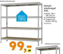Globus Baumarkt Metallsteckregal XXL Angebot