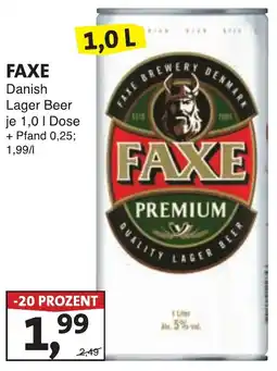 Lösch Depot FAXE Danish Lager Beer Angebot