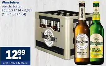 Getränkewelt Warsteiner Angebot