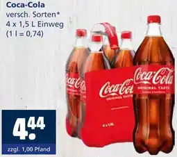 Getränkewelt Coca-Cola Angebot
