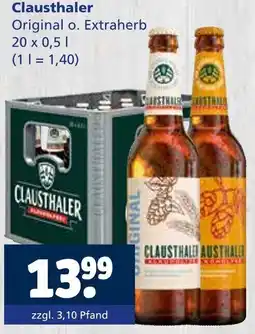 Getränkewelt Clausthaler Angebot