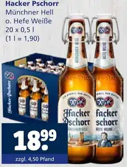 Getränkewelt Hacker Pschorr Münchner Hell Angebot