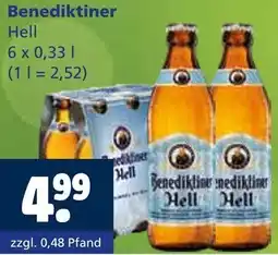 Getränkewelt Benediktiner Hell Angebot
