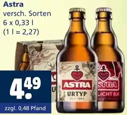 Getränkewelt Astra Angebot