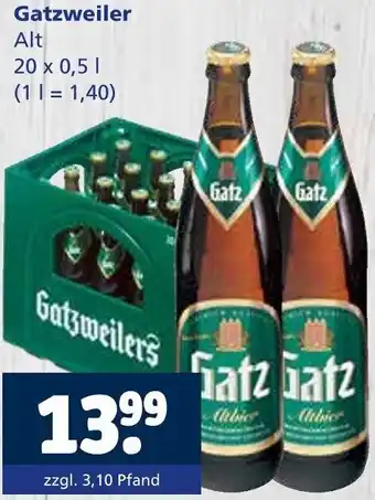 Getränkewelt Gatzweiler Alt Angebot