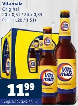 Getränkewelt Vitamalz Original Angebot