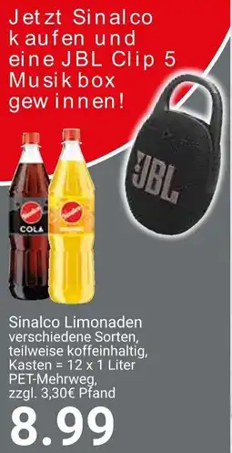 Getränkewelt Sinalco Limonaden Angebot
