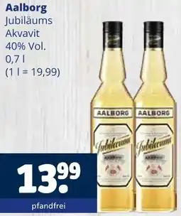 Getränkewelt Aalborg Jubiläums Akvavit Angebot