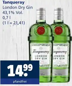 Getränkewelt Tanqueray London Dry Gin Angebot