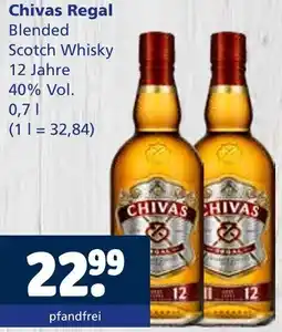 Getränkewelt Chivas Regal Blended Scotch Whisky Angebot