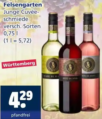 Getränkewelt Felsengarten Angebot