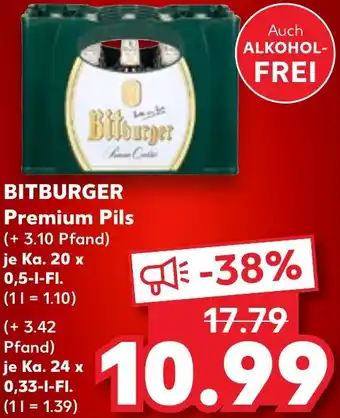 Kaufland BITBURGER Premium Pils Angebot