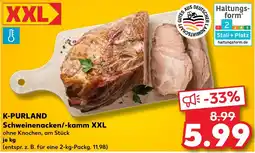 Kaufland K-PURLAND Schweinenacken/-kamm XXL Angebot