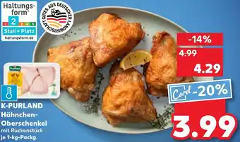 Kaufland K-PURLAND Hähnchen Oberschenkel Angebot
