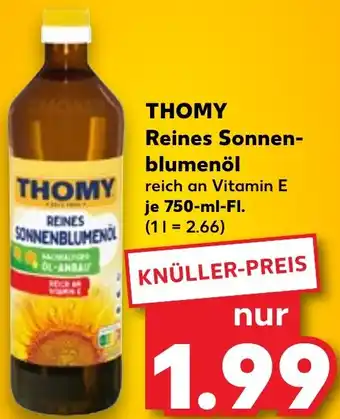 Kaufland THOMY Reines Sonnenblumenöl Angebot