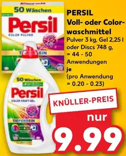 Kaufland Persil Voll- oder Colorwaschmittel Angebot