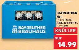Kaufland BAYREUTHER Hell Angebot
