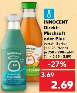 Kaufland INNOCENT Direkt Mischsaft oder Plus Angebot