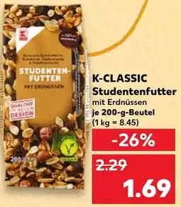 Kaufland K-CLASSIC Studentenfutter Angebot