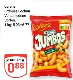 Globus Lorenz erdnuss locken jumbos classic Angebot
