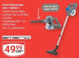 Globus Emerio hand-akkusauger uvc-130959.1 Angebot